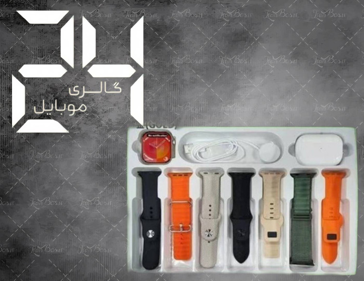 ساعت هوشمند طرح اپل برند RAIMER سری هفت RK-50 MAX کیفیت درجه یک + هدیه ویژه